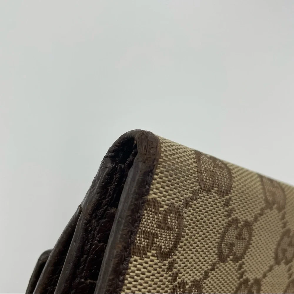 Gucci Brown Monogram Crossbody Belt Bag